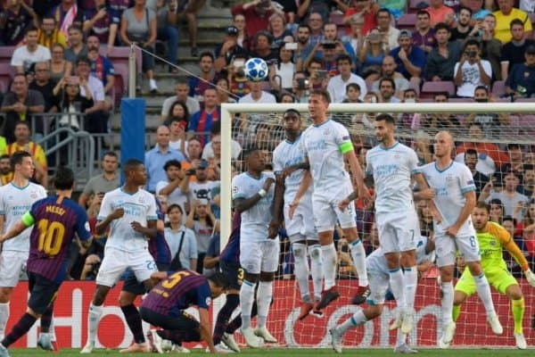 "Барселона" - ПСВ  4:0 (видео)