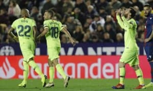 "Леванте" - "Барселона" 0:5 (видео)