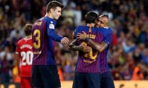 "Барселона" – "Жирона"  2:2 (видео)