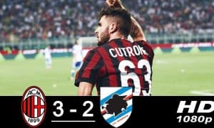 “Милан” - “Сампдория” 3:2 (видео)