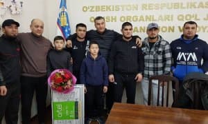 Авлиёхон Ҳамидов Ўзбекистон ММА ассоциацияси Андижон вилояти бўлими томонидан тақдирланди