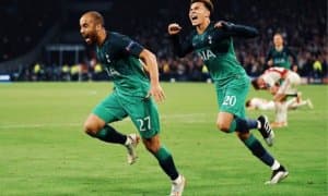 Лукас Моура ЕЧЛ плей-офф босқичларида биринчи марта гол урди