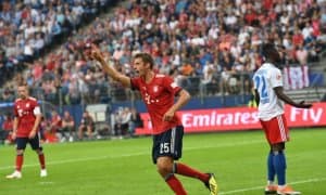 "Бавария" ўртоқлик ўйинида "Гамбург"ни йирик ҳисобда енгди