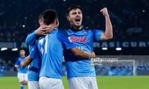 Яна ғалаба қозонган "Наполи" пешқадамликни мустаҳкамлаб олди