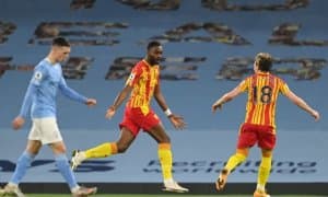 "Манчестер Сити" чемпионат аутсайдери билан очколарни бўлишиб олди
