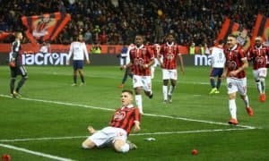 Лига 1. Ўтган тур ПСЖни мағлуб этган "Лион" бу тур "Ницца"га ютқазиб қўйди