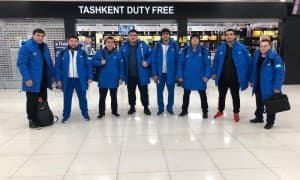 Оғир атлетикачиларимиз Украинада йиғин ўтказиш учун жўнаб кетишди