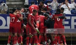 ЖЧ-2022, 3-саралаш босқичи. Уммон Японияни мағлуб этиб қўйди