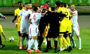 “Шериф” футболчилари майдонда муштлашди