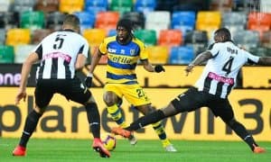 "Удинезе" - "Парма" 1:2 (видео)