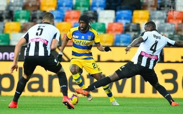 "Удинезе" - "Парма" 1:2 (видео)