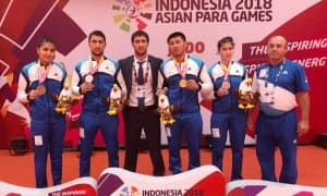 Параосиё ўйинлари. Учинчи кундан сўнг медалларимиз сони 31та, умумжамоа ҳисобида учинчи ўриндамиз