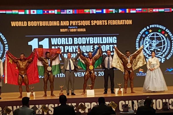 Бодибилдингчиларимиз Жанубий Кореяда муваффақият қозонишмоқда