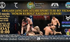 SPORTS.UZ сайти ММА бўйича халқаро турнирни трансляция қилади (Видео)