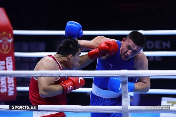 Бокс. "Токио-2020" иштирокчиси Санжар Турсунов ўз юришини чорак финалда тўхтатди (фотогалерея)
