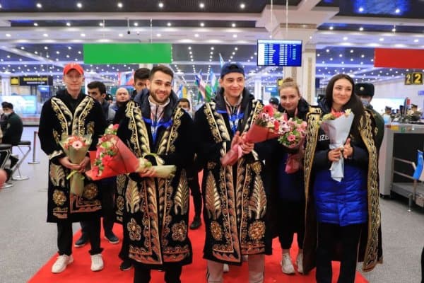 "Fujairah Open" қаҳрамонлари муносиб кутиб олинди (фото)