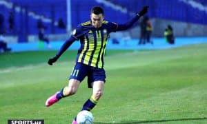 Игорь Сергеев - "Сўғдиёна" билан ўйинларда тўпурар