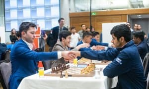 Бугун шахмат бўйича жаҳон чемпионати ярим финалида Ўзбекистон ва Ҳиндистон яна бир бор куч синашади