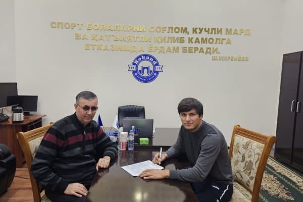 "Қўқон-1912" клуби ёш ҳужумчи билан шартномани 2 йилга узайтирди (Фото)