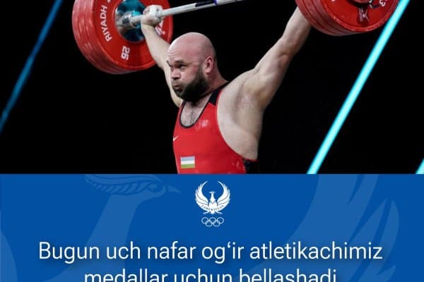 Оғир атлетика. Бугун 3 вакилимиз меддаллар учун беллашади