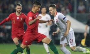 Португалия - Польша 1:1 (видео)