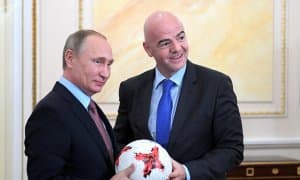 Путин Инфантинони "Дўстлик" ордени билан тақдирлади