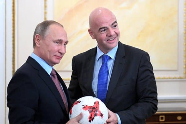 Путин Инфантинони "Дўстлик" ордени билан тақдирлади