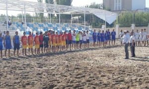 Қашқадарёда пляж футболи старт олди