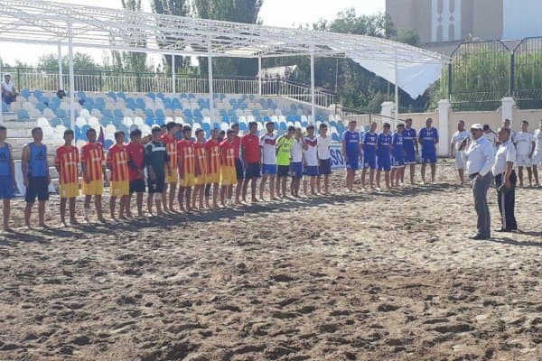 Қашқадарёда пляж футболи старт олди
