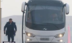 Фотогалерея. Қосимов бошчилигидаги "кончилар" финал олдидан расмий машғулот ўтказди