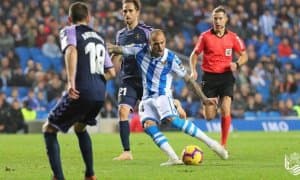 "Реал Сосьедад" - "Вальядолид" 1:2 (видео)