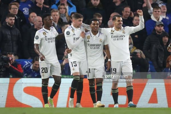 ЕЧЛ. Родригонинг дубли "Реал"га "Челси" устидан ишончли ғалабани тақдим этди 