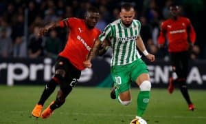 "Бетис" - "Ренн" 1:3 (видео)