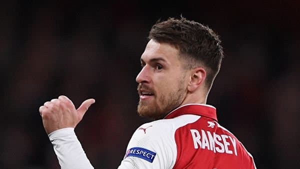 Рэмзи "Ювентус" билан чемпионликни нишонлаш учун Туринга келди