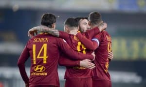 А Серия. "Рома" сафарда "Кьево" устидан йирик ҳисобда ғалаба қозонди