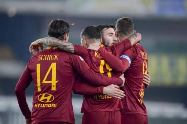 А Серия. "Рома" сафарда "Кьево" устидан йирик ҳисобда ғалаба қозонди