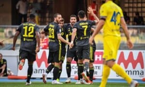 "Ювентус" илк турда "Кьево" майдонида жиддий қаршиликка дуч келди (видео)