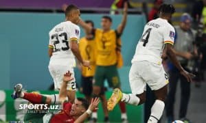 Сўнгги сонияларгача "ёнган" Португалия ва Гана ўртасидаги ўйин видеошарҳини томоша қилинг