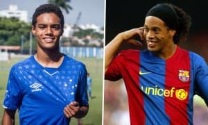 Роналдиньонинг ўғли "Барселона"да ўйнайди