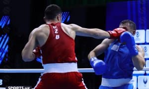 Бокс. Дилшод Рўзметовни финалга олиб чиққан жангдан фотогалерея