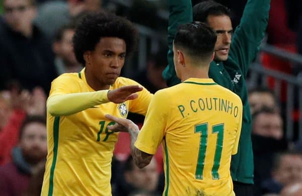 Виллиан ва Коутиньо бир жамоада ўйнайди