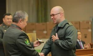 Осиё ўйинларида муваффақиятли иштирок этган ҳарбий спортчиларни тақдирлаш маросими бўлиб ўтди