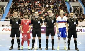 Тожикистон ва Россия ўртасидаги ўйинда ўзбекистонлик ҳакамлар ишламоқда