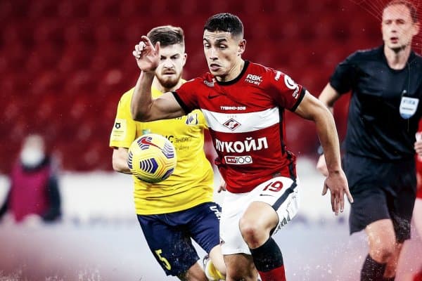 РПЛ. Ўрунов жароҳат олган ўйинда "Спартак" 10 киши қолган "Ростов"ни енга олмади