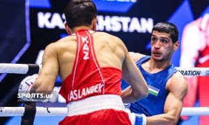 Саиджамшид Жафаров ҳам қозоғистонлик боксчига ютқазиб, кумуш медал билан чекланди (фотогалерея)