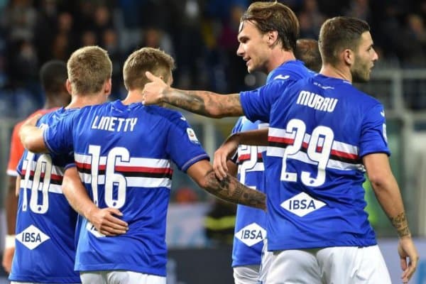 "Сампдория" - СПАЛ 2:1 (видео)