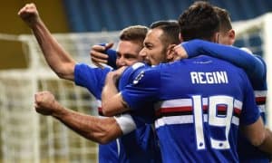 "Сампдория" - "Кьево" 2:0 (видео)