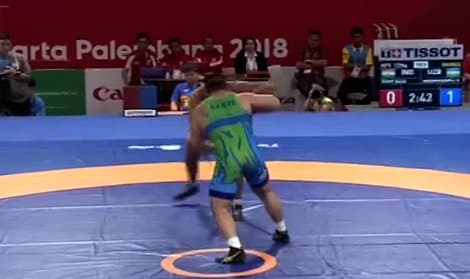 Эркин кураш: Давит Модзманашвили бронза медали соҳиби