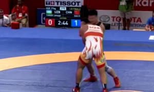 Юнон рум кураши: Жаҳонгир Турдиев нимчорак финалда мағлуб бўлди