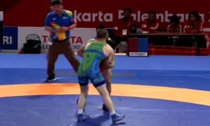 Юнон рум кураши: Билан Налгиев чорак финалда мағлуб бўлди